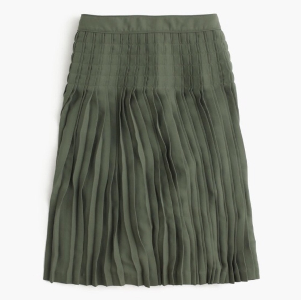 J.Crew Collection Pleated Skirt